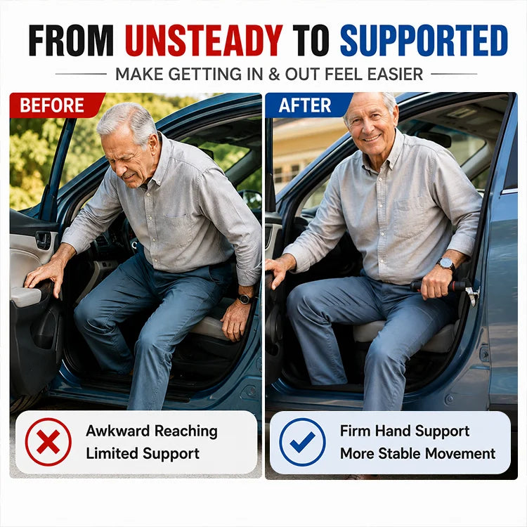 3-in-1 Car Door Assist Handle