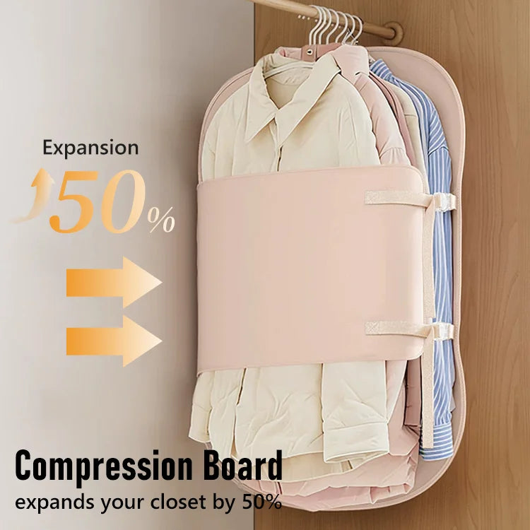 Closet Compression Organizer — Instantly Create 50% More Storage Space