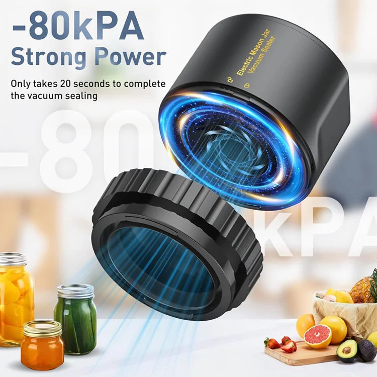 JarGenie - Mason Jar Vacuum Sealer