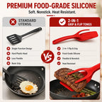 2-in-1 Flip Spatula Tongs