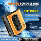 Hands-Free Cooling Mist Fan – Portable Wearable Air Conditioner for Summer