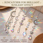 Mindful Crystal Sun Catcher Charm