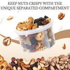 Overnight Oats Containers with Lids & Spoons