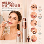 2-in-1 Rechargeable Facial Hair Remover & Eyebrow Trimmer