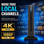 Digital TV Antenna For Smart TV – Indoor HDTV Antenna With 360° Signal Reception