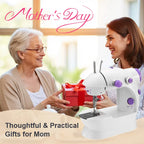 Mini Portable Sewing Machine – Easy Repair & DIY Gift for Mother’s Day