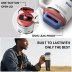 Ice King Insulated Car Mug – Leakproof Stainless Steel Travel Cup For Hot & Cold Drinks