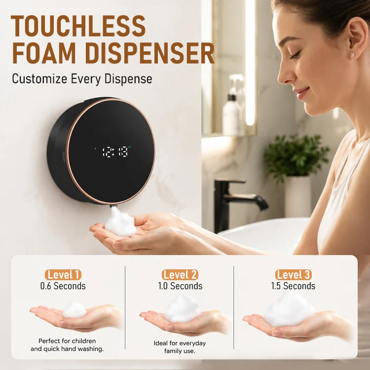 Wall-Mounted Touchless Foam Soap Dispenser