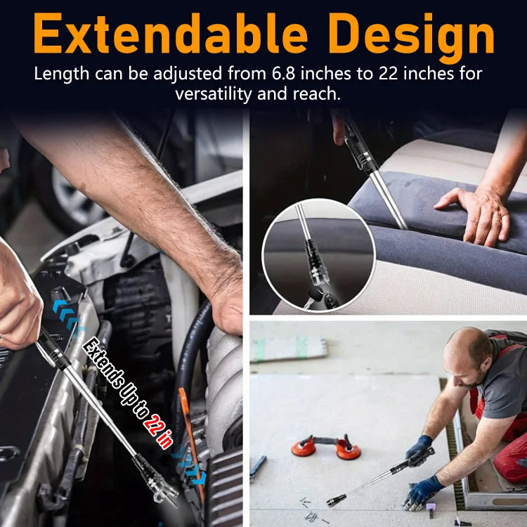 Magnetic Extendable Flashlight