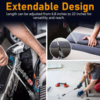 Magnetic Extendable Flashlight