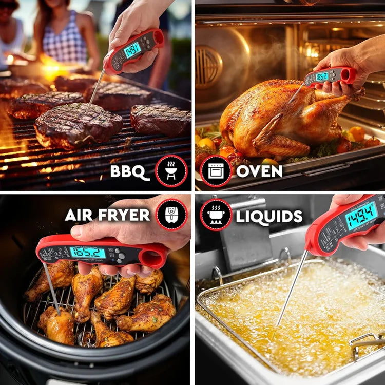 Instant Read Meat Thermometer — Perfect Cooking Every Time