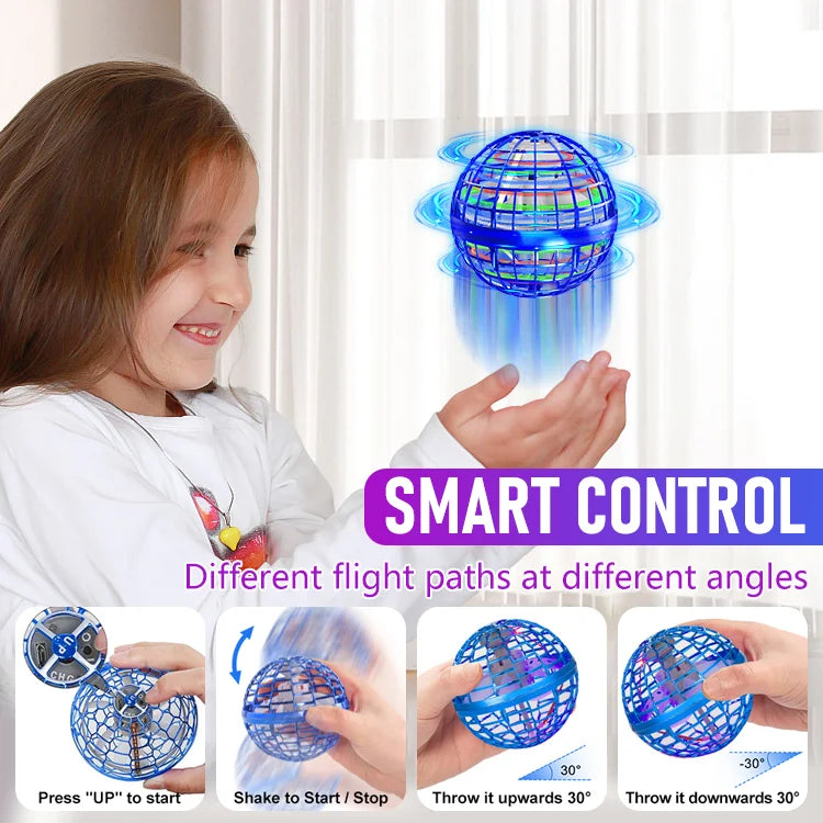 SkySpin Smart Flying Orb - Toss It. Watch the Magic Happen. ✨