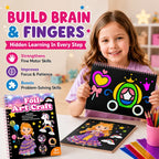 Foil Art Craft Book For Kids