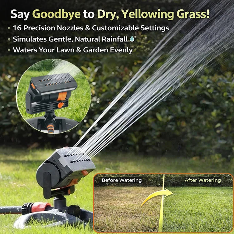 360° Oscillating Lawn Sprinkler
