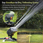 360° Oscillating Lawn Sprinkler