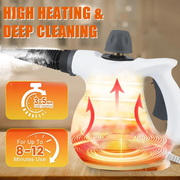 9-in-1 High-Pressure Steam Cleaner