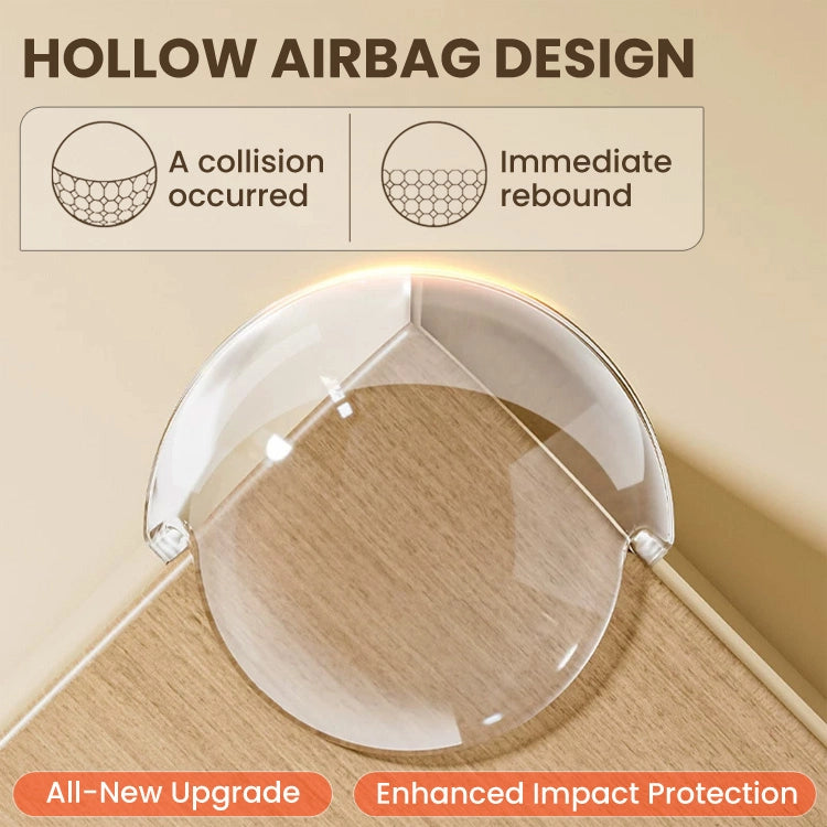 Air-Cushion Corner Guards – Clear Baby Safety Furniture Edge Protectors