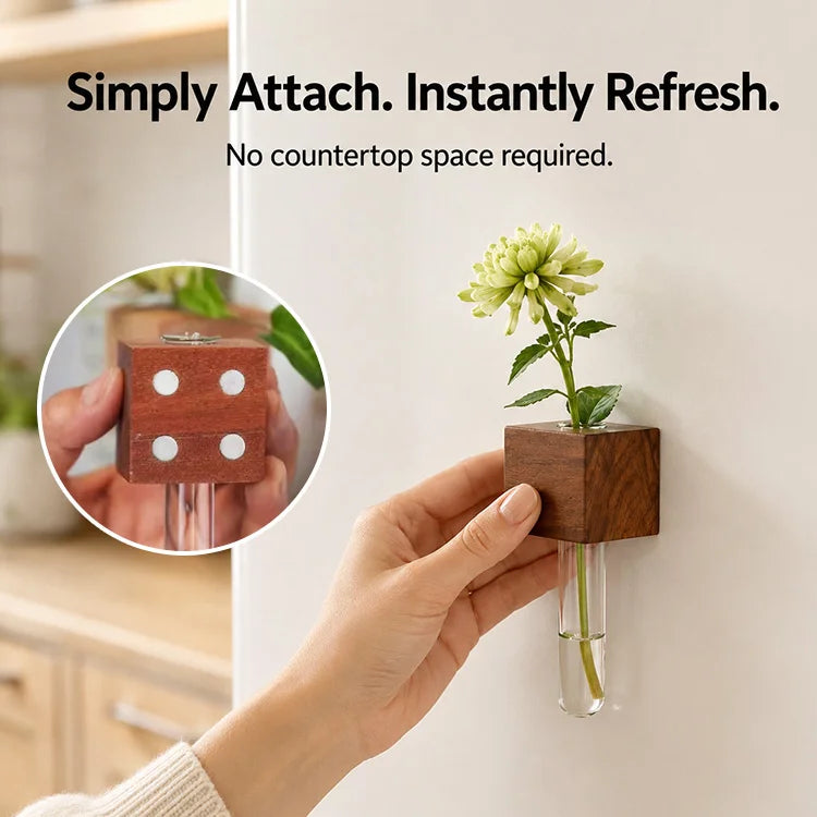 Magnetic Test Tube Flower Vase