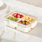Portable Divided Food Storage Container