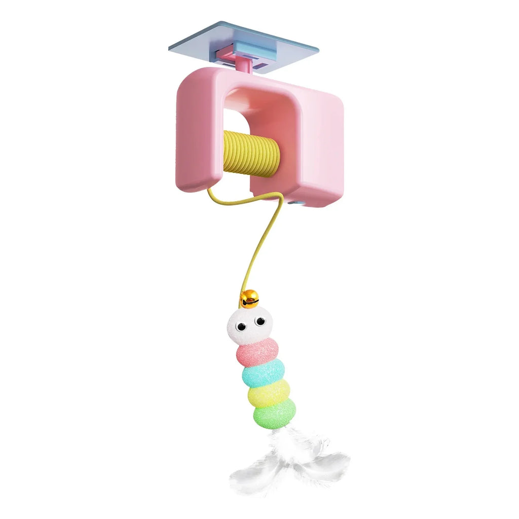 Auto Play Hanging Cat Toy – Keeps Cats Busy While You’re Away