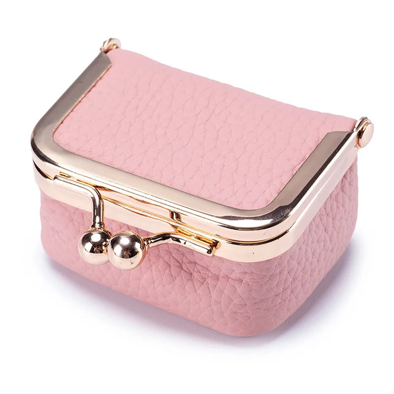 🔥 Genuine Leather Mini Jewelry Box – Travel-Ready & Tangle-Free