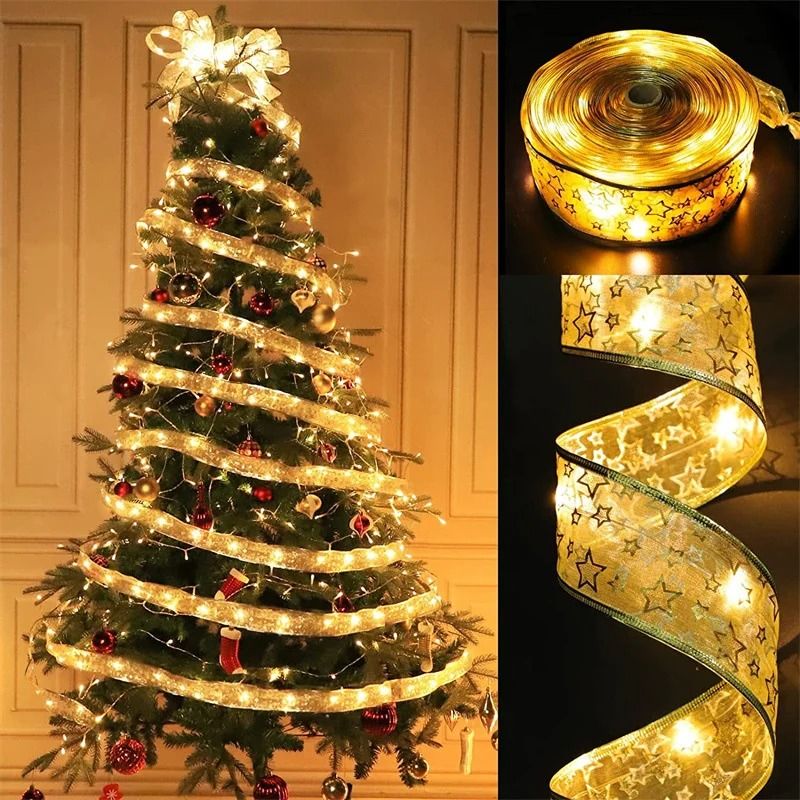 ✨ TwinkleRibbon - Christmas Fairy Ribbon Lights