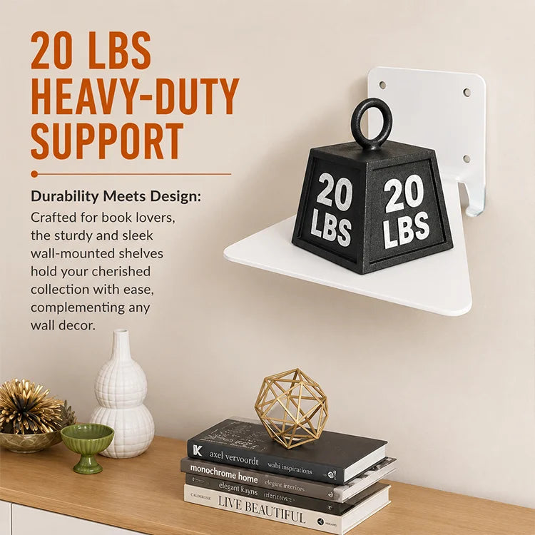 Invisible Floating Bookshelf