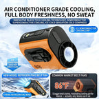 Hands-Free Cooling Mist Fan – Portable Wearable Air Conditioner for Summer