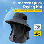 Full-Cover Summer Protection Hat — Stay Cool, Covered & Comfortable Outdoors