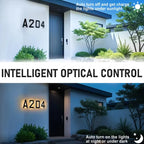 SnuggyHome™ Solar Address Light — Warm, Clear & Easy to Find