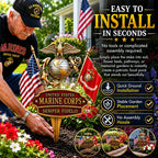 U.S. Military Branch Tribute Garden Stake
