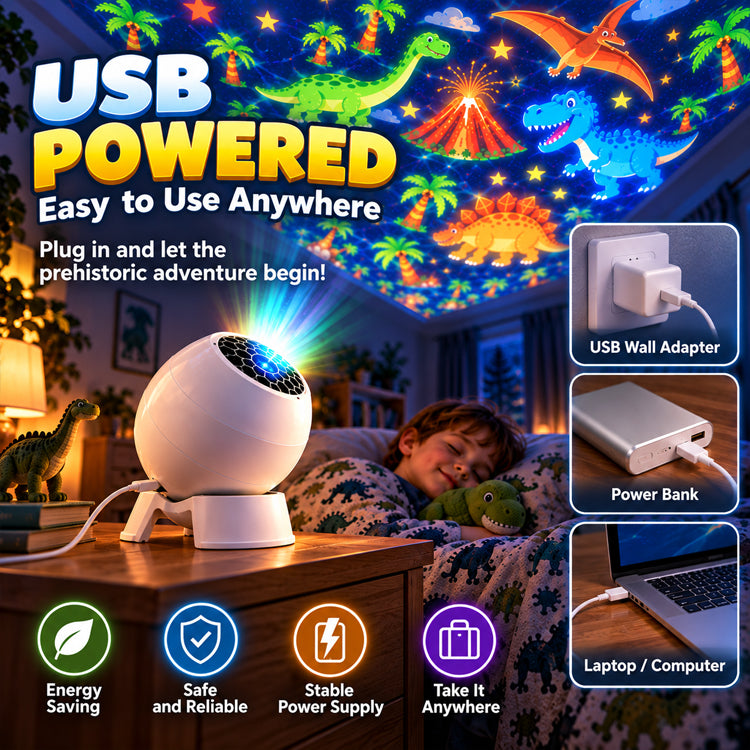🔥 Last Day 50% OFF🔥 Dinosaur Room Projector