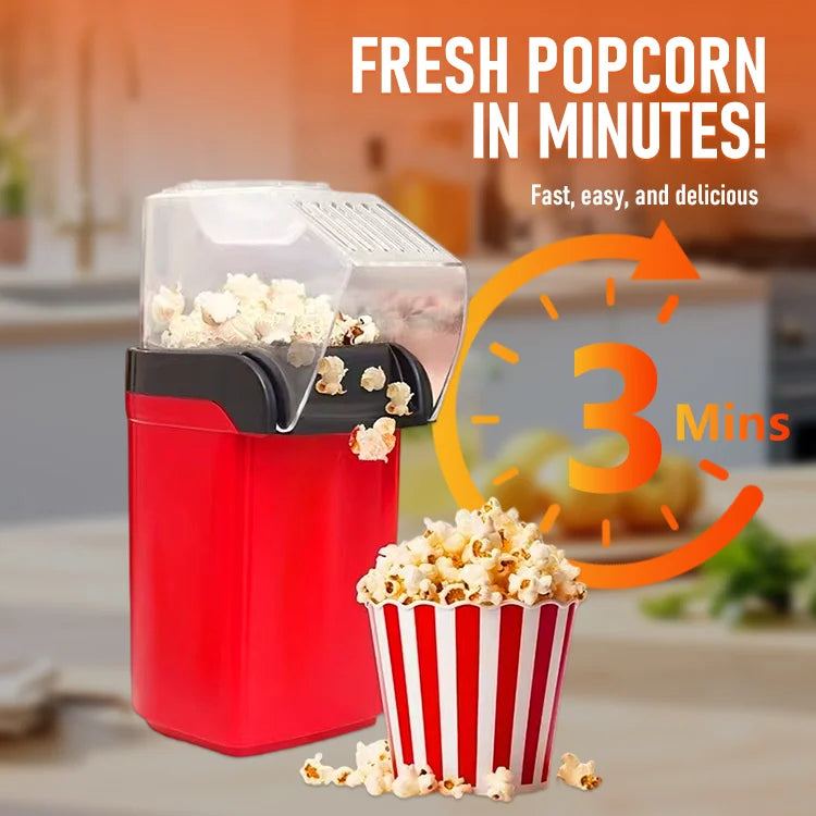 Hot Air Popcorn Maker 🍿 Last Day Sale – Up To 70% OFF