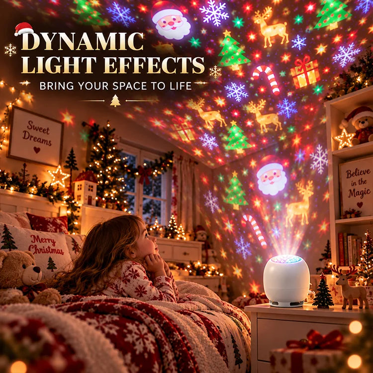 Christmas Rotating Projector Night Light