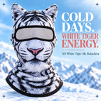 3D Animal Face Winter Balaclava – Full-Coverage Ski Mask