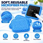 Dual-Sided Magnetic Windshield Cleaner – Inside & Outside Glass Cleaning Kit