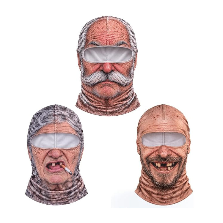 Funny Grandpa Face Balaclava