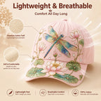 Embroidered Garden Baseball Cap