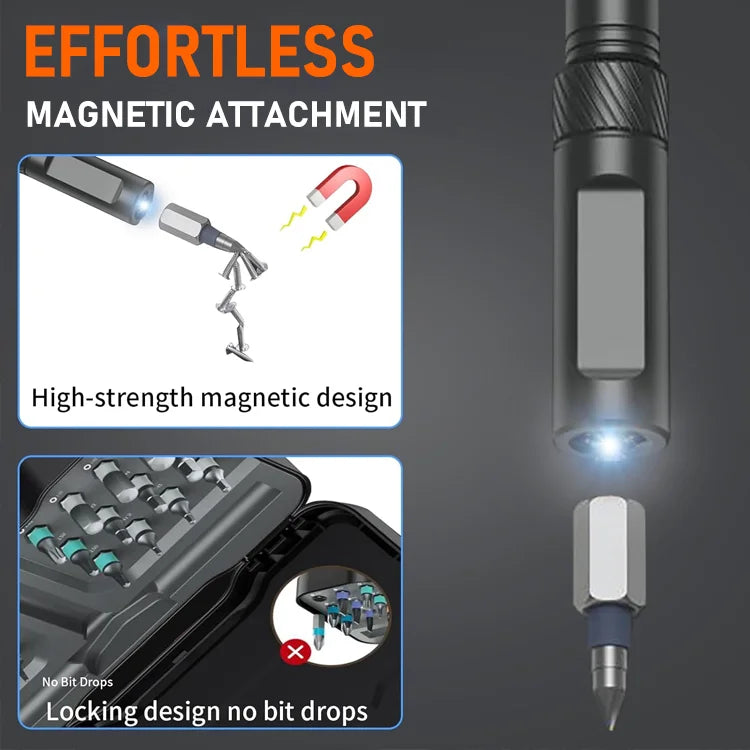 24-in-1 Ratchet Screwdriver Set — Fix Anything Faster