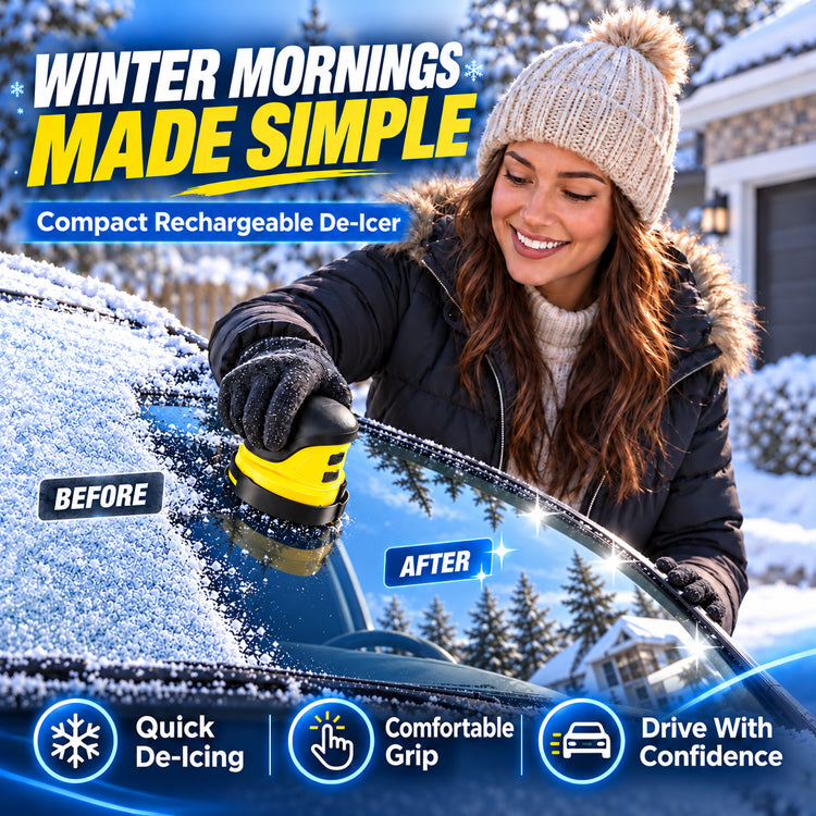 Rechargeable Electric Windshield Ice Scraper