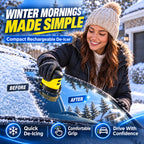 Rechargeable Electric Windshield Ice Scraper
