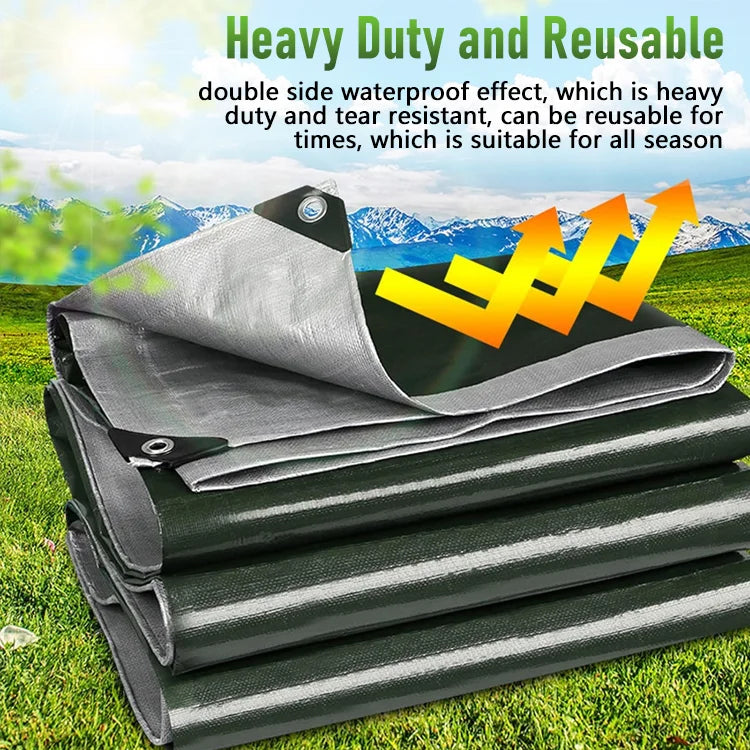 Heavy-Duty Waterproof Outdoor Tarp