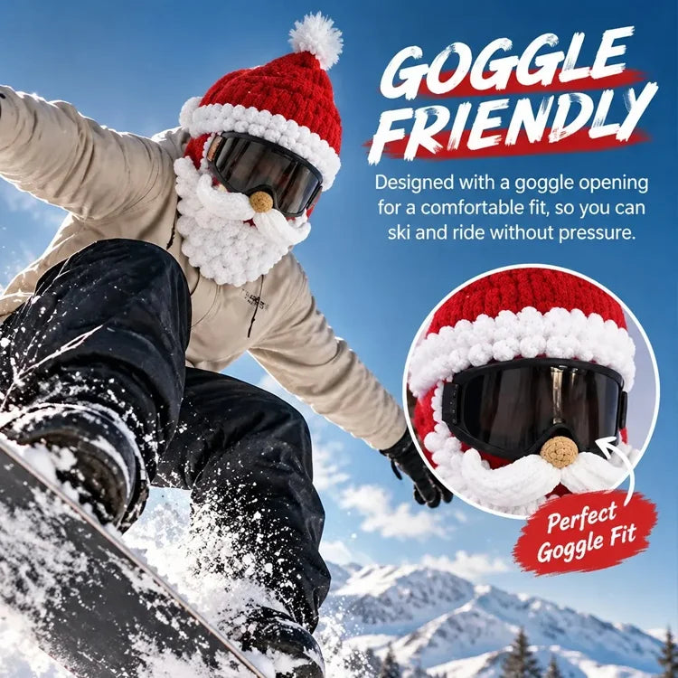 3D Christmas Knit Ski Mask