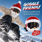 3D Christmas Knit Ski Mask