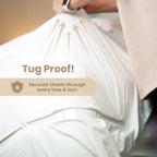 No-Slip Fitted Sheet Lock System