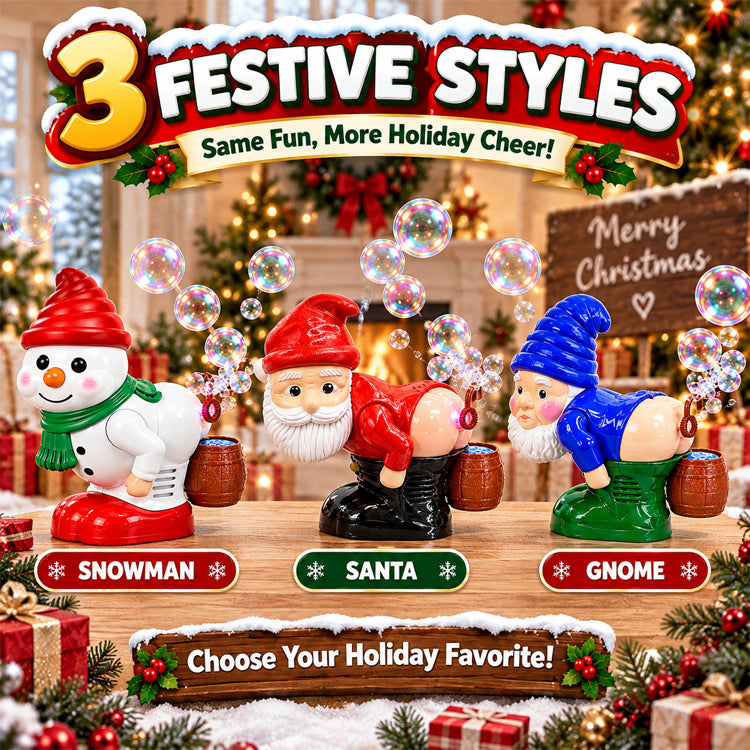 Christmas Character Bubble Machine – Music, Lights & Automatic Bubbles
