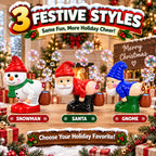 Christmas Character Bubble Machine – Music, Lights & Automatic Bubbles