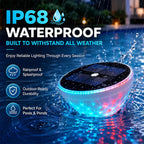 Solar Floating Pool Light – Colorful Underwater Projection Light For Night Swimming
