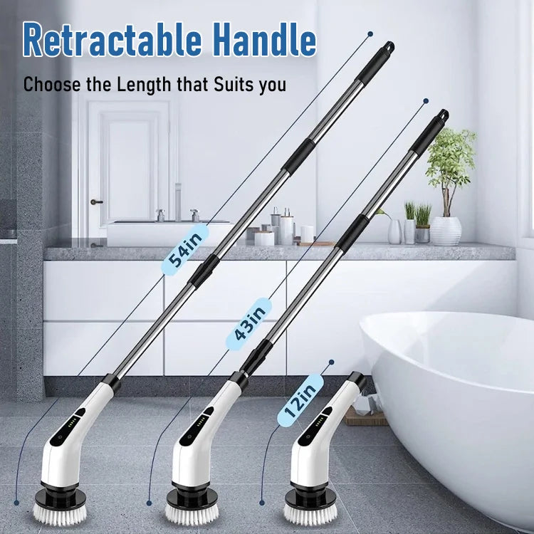 CleanWhirl - 9-in-1 Electric Cleaning Brush