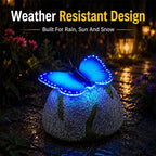 🦋Last Day 50% OFF🦋Solar Butterfly Stone Garden Light